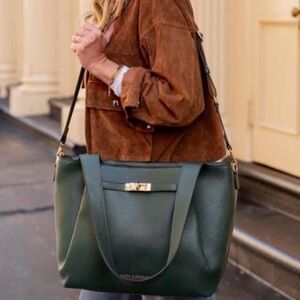 LIMITED EDITION POPPY TOTE + MARGAUX WALLET | Heritage Green 💚✨